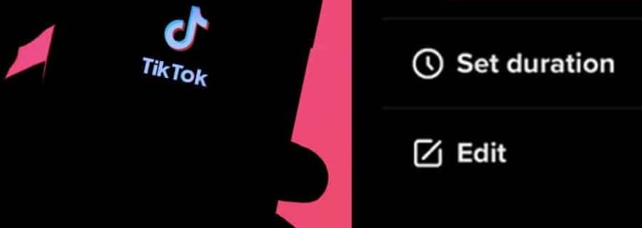 how to edit the duration of photos on tiktok