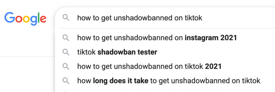 how to get unshadowbanned on tiktok