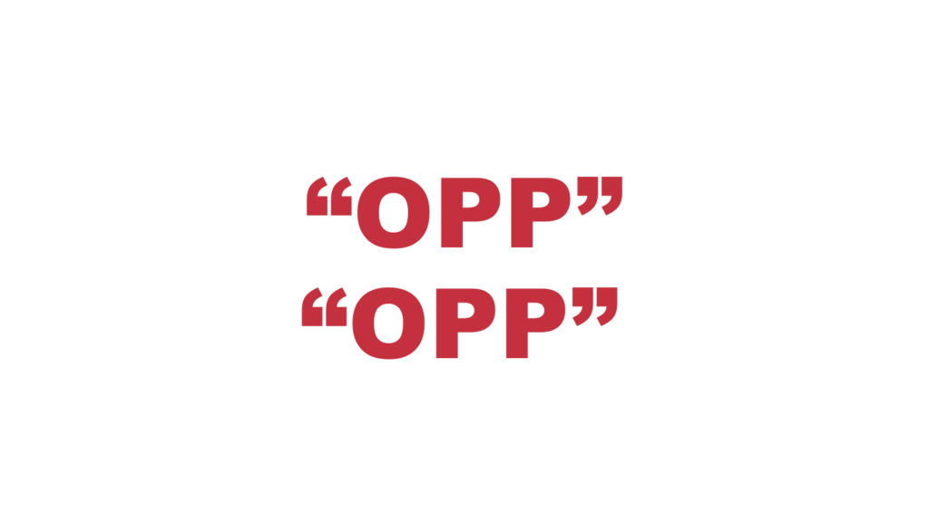 OPP Mean on TikTok?